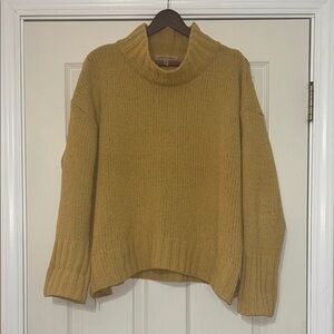 Philosophy Mustard Cowl Neck Sweater